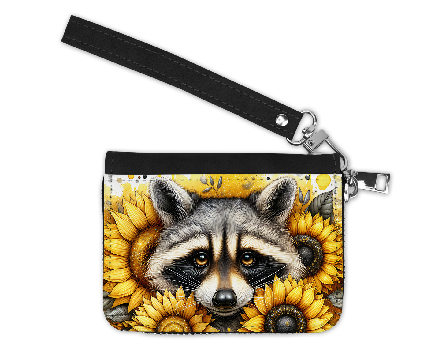 Petit Porte-Monnaie - Raton et tournesol