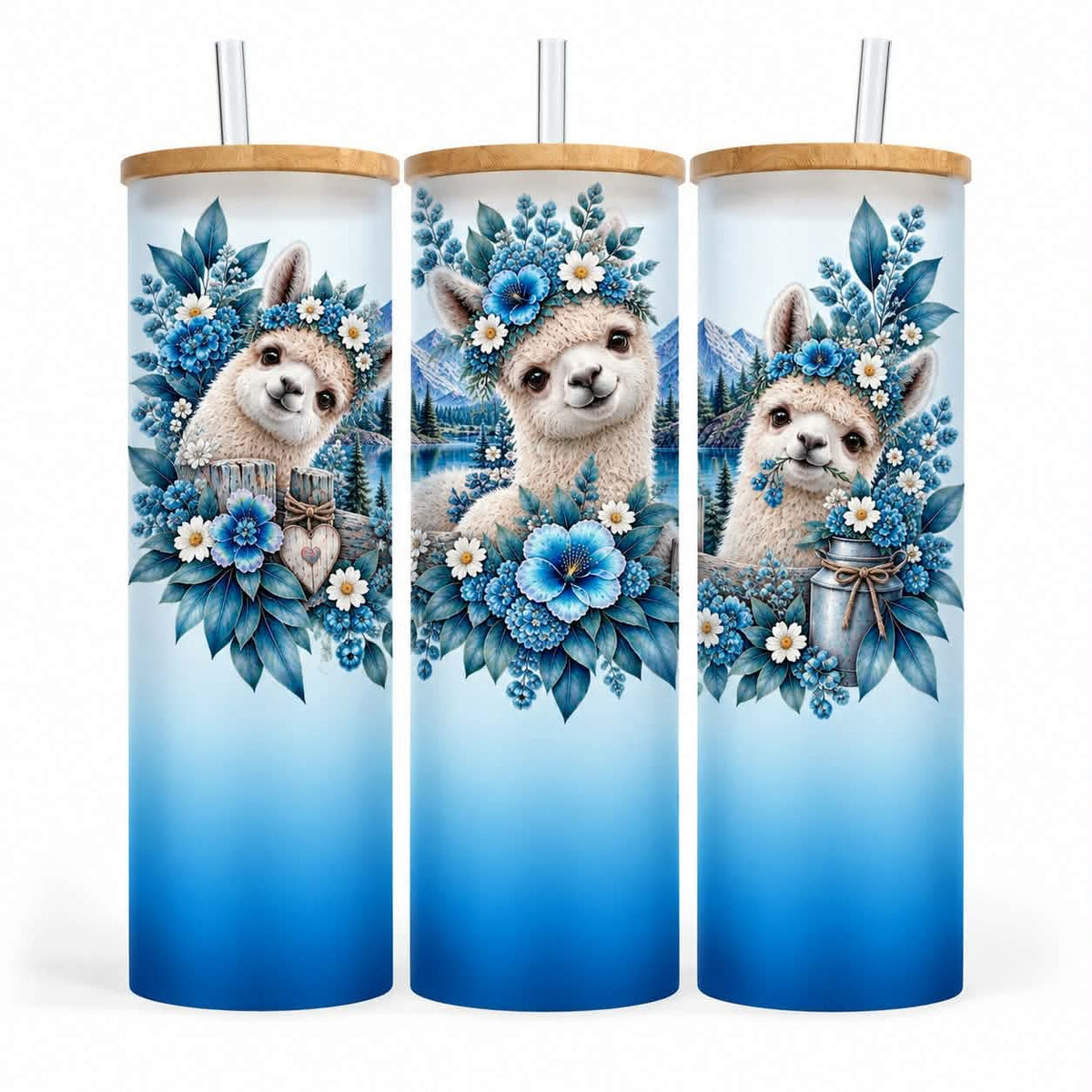 Verre givré 25 oz - Alpaga