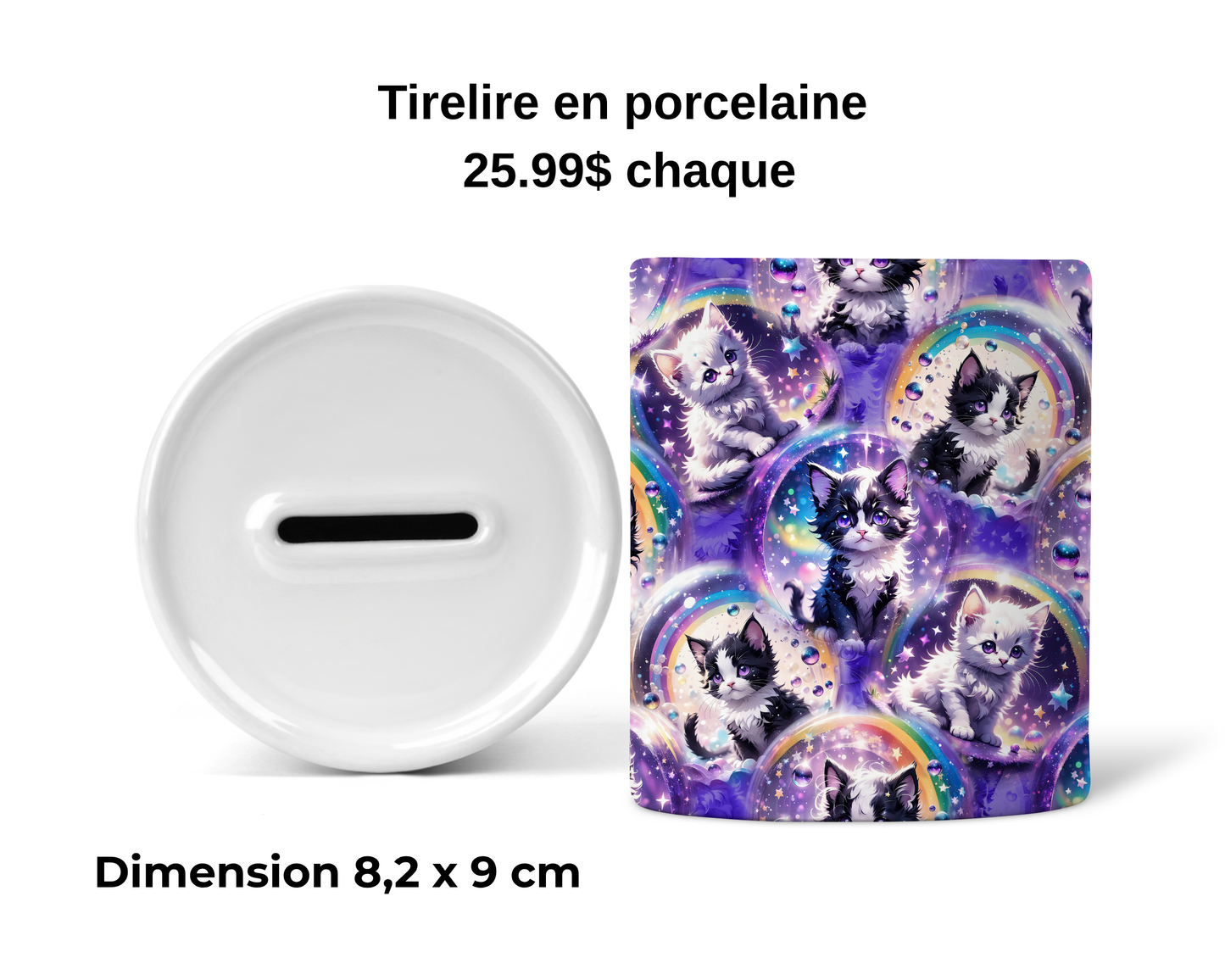 Tirelire - Jolis chatons