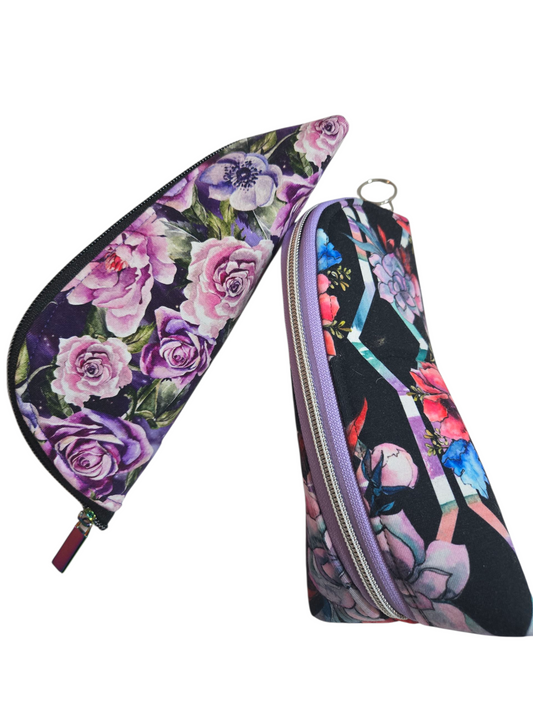 Étui à lunette - Fleur