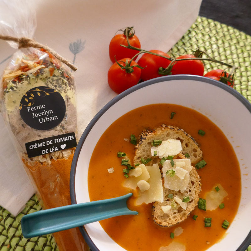 Crème de tomates de Léa