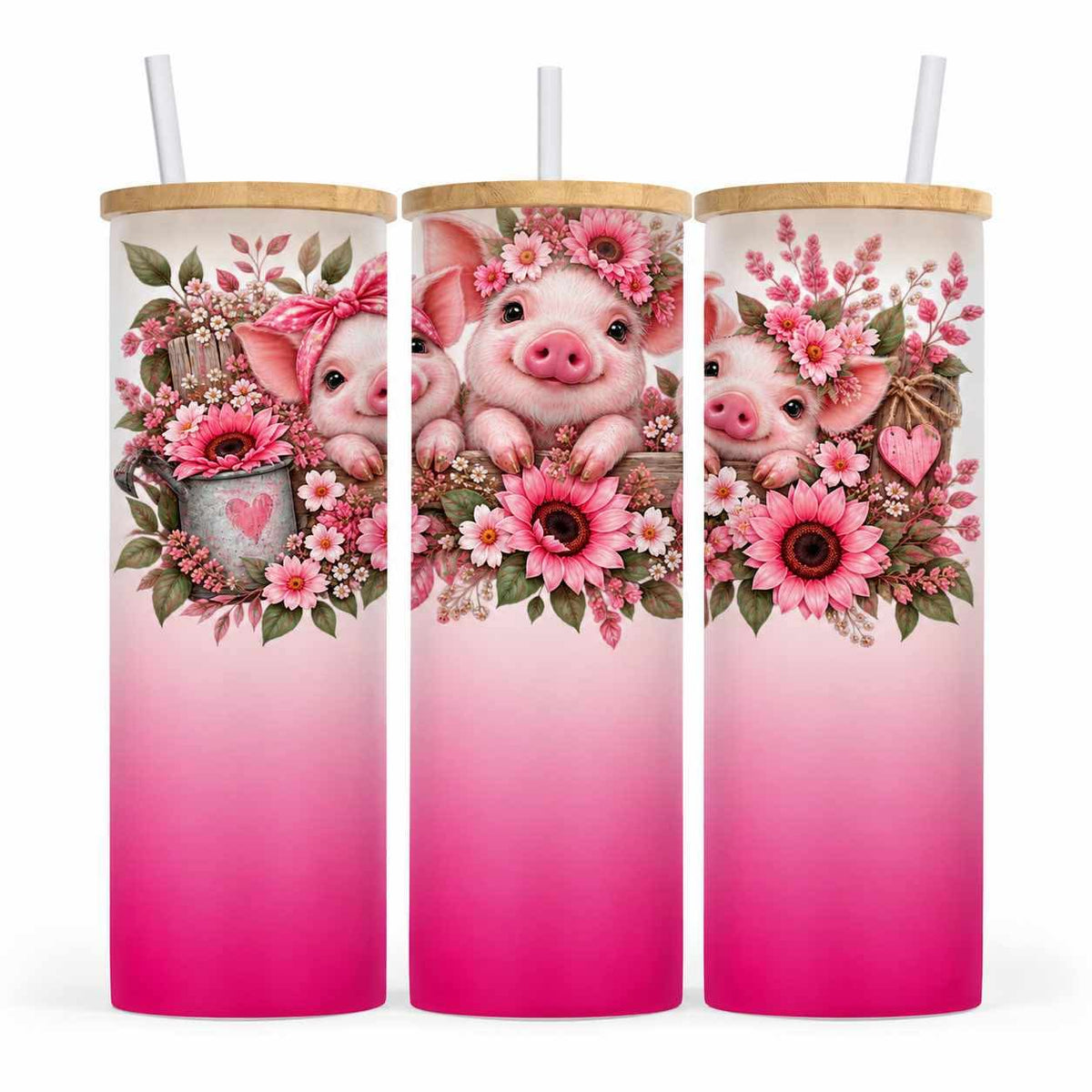 Verre givré 25 oz - Cochon