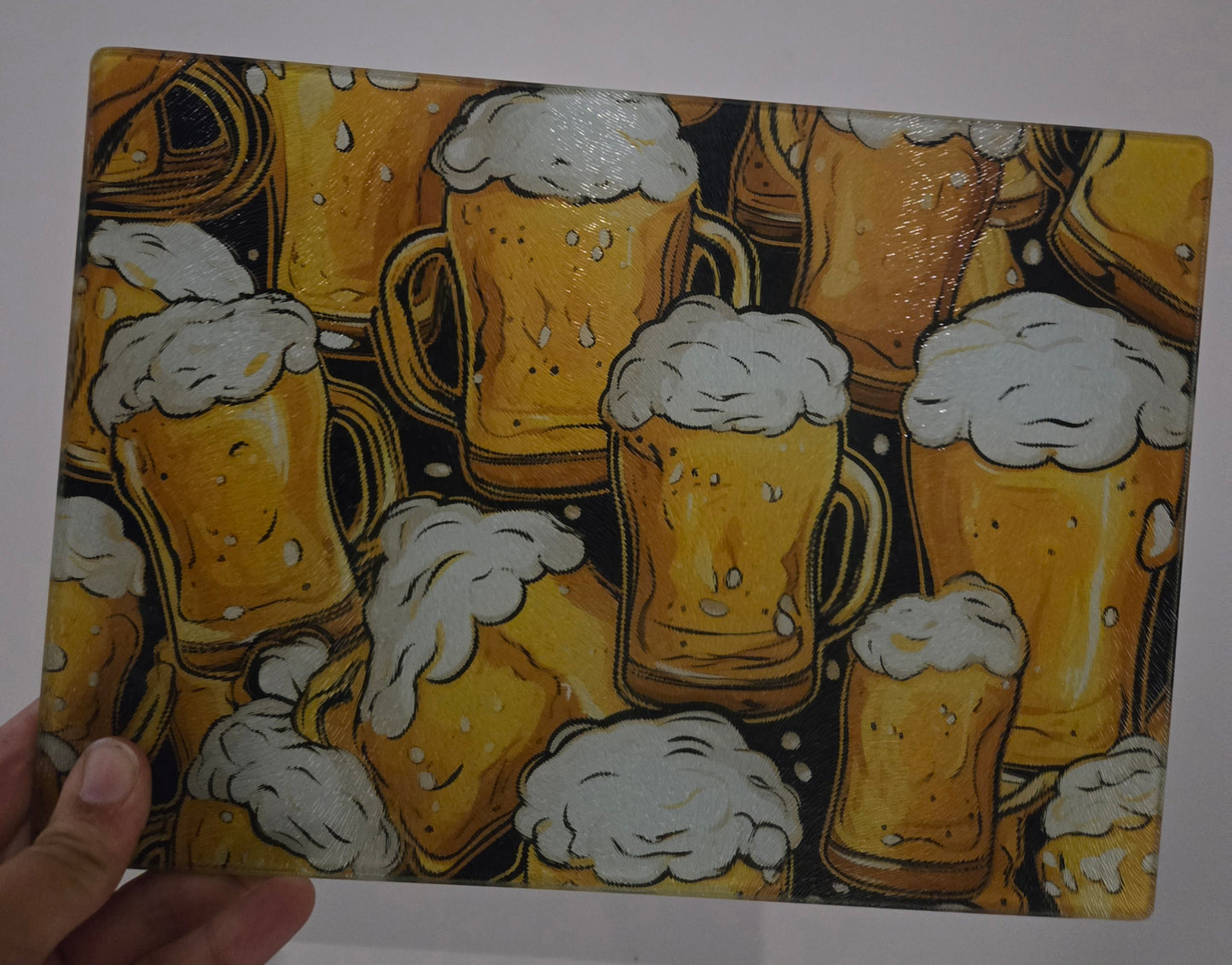 Planche de service - Bière