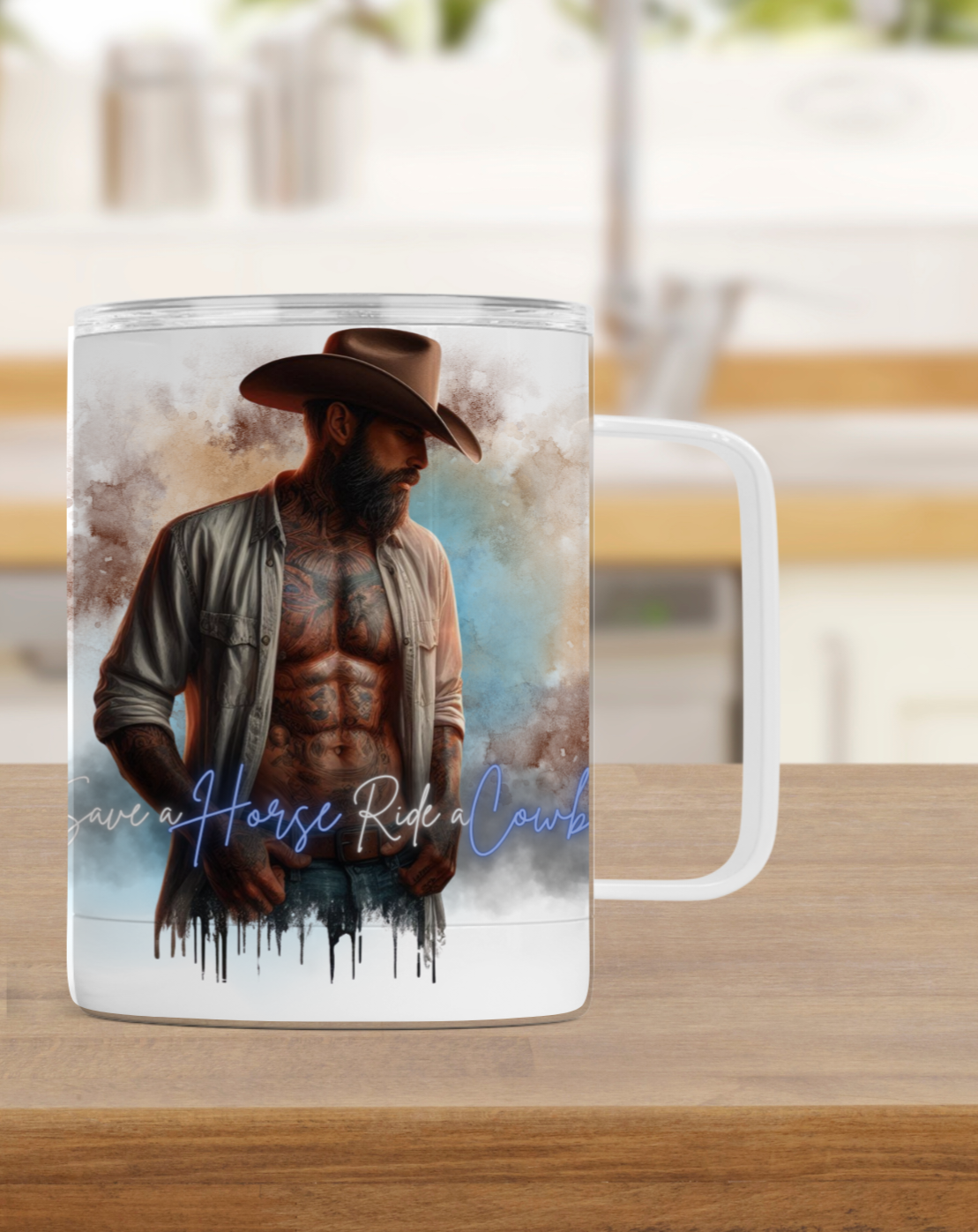 Tasse isotherme - cowboy