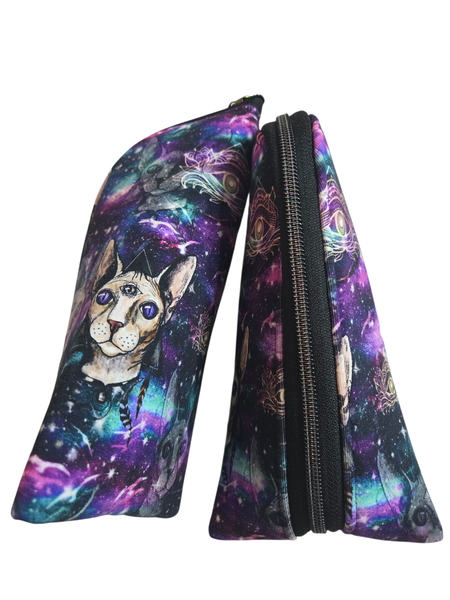 Étui lunette - Chat Mystique