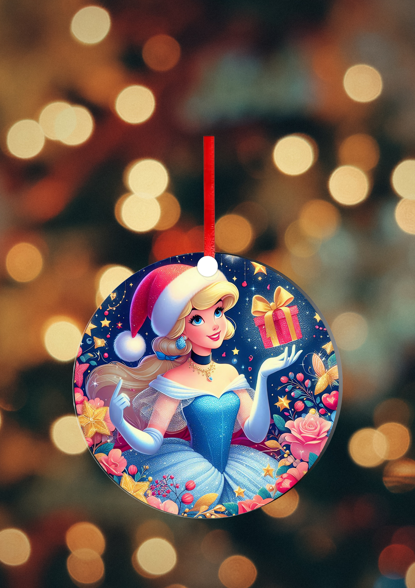 Boules de Noël  - Princesse