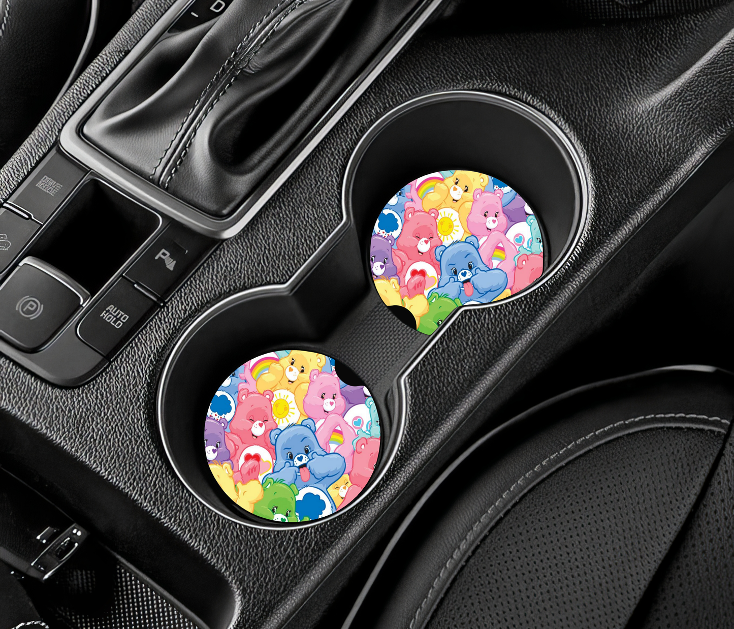 Sous-verre auto - Ourson coloré
