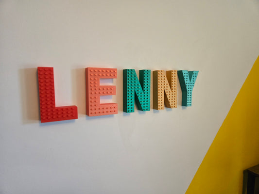 Nom en lego - Impression 3D