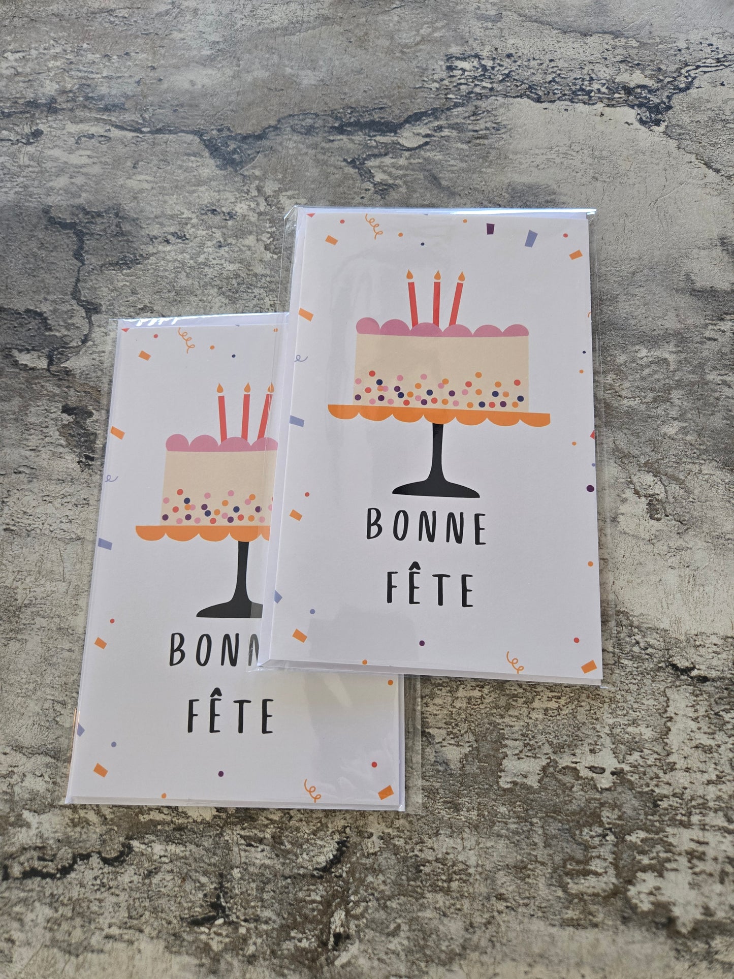 Carte d'anniversaire