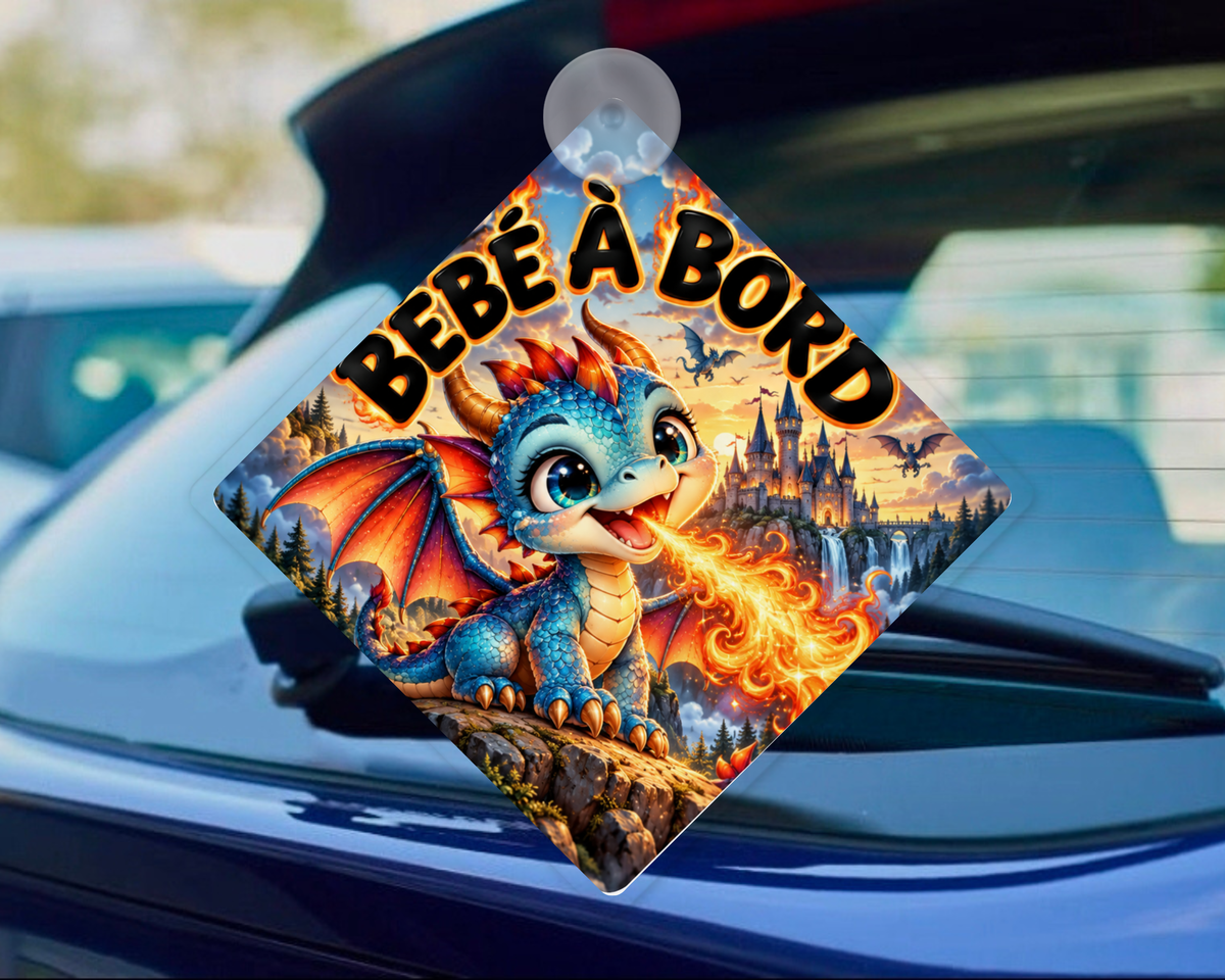 🚗👶 BÉBÉ À BORD – Dragon