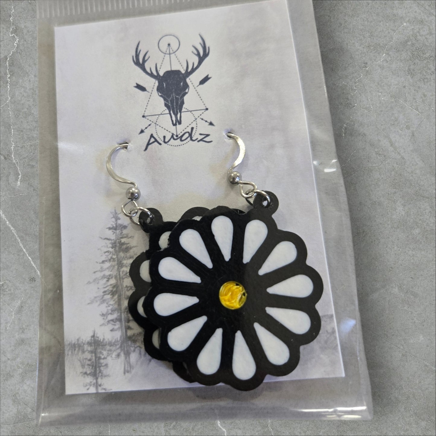 Boucles d'oreilles en impression 3D