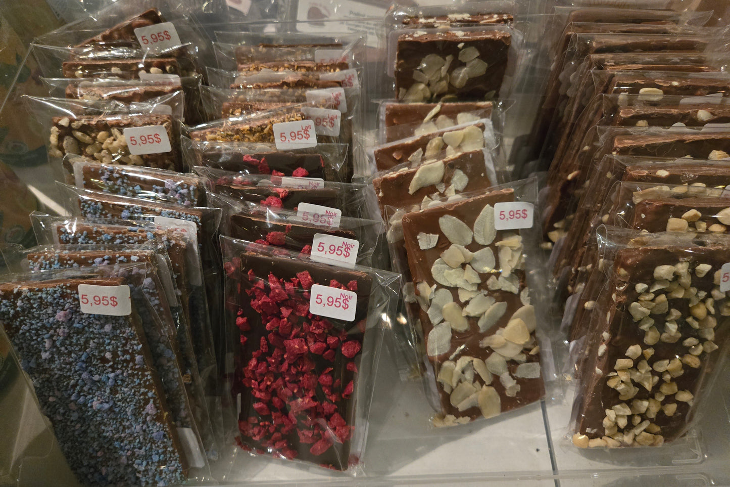 Barre de chocolat belge - J'aime le chocolat