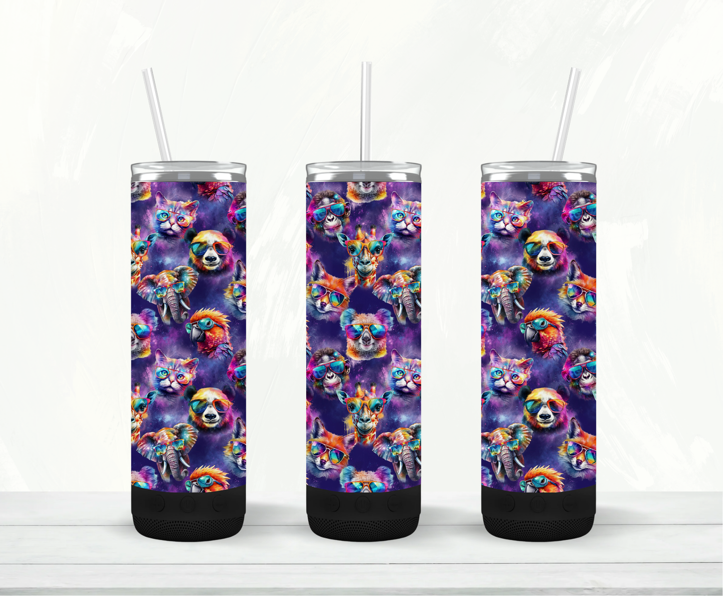 Tumbler Speaker - Animaux rigolos