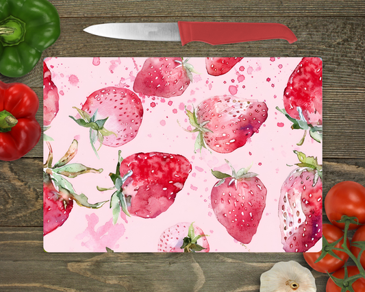 Planche de service - fraise