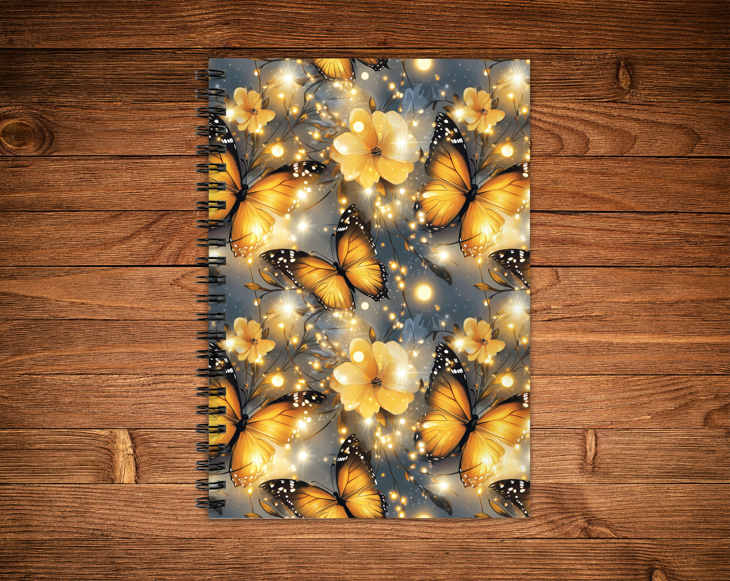 Cahier de notes - Papillon Jaune