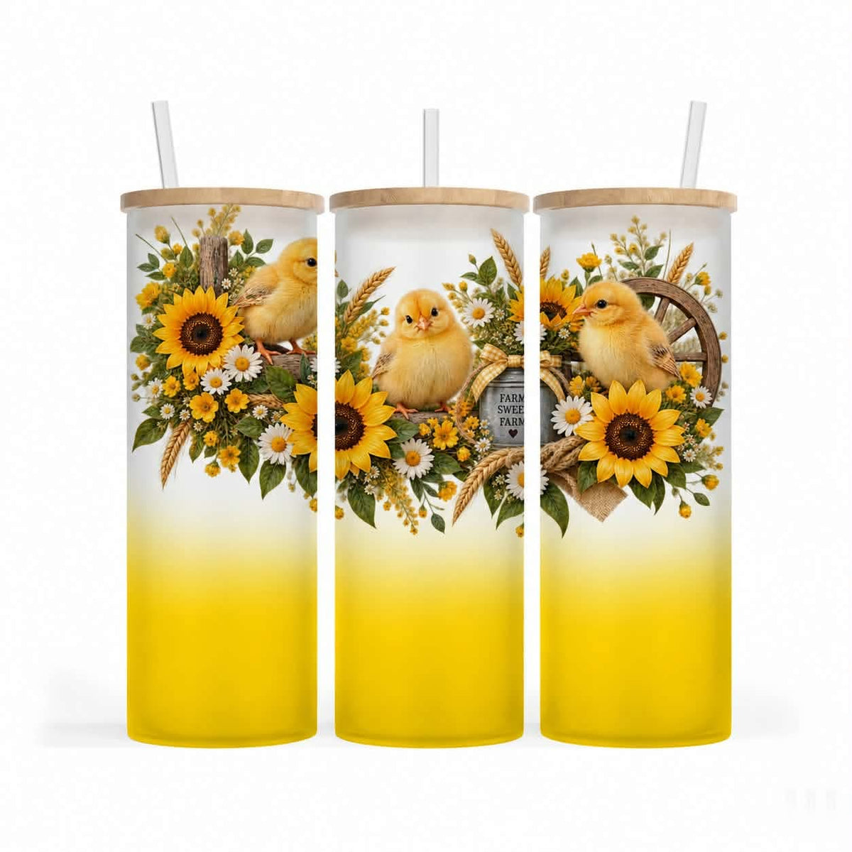 Verre givré 25 oz - Poussin