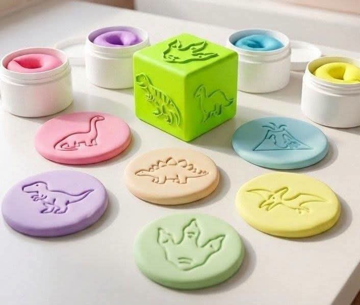 Cube de pâtes à modeler