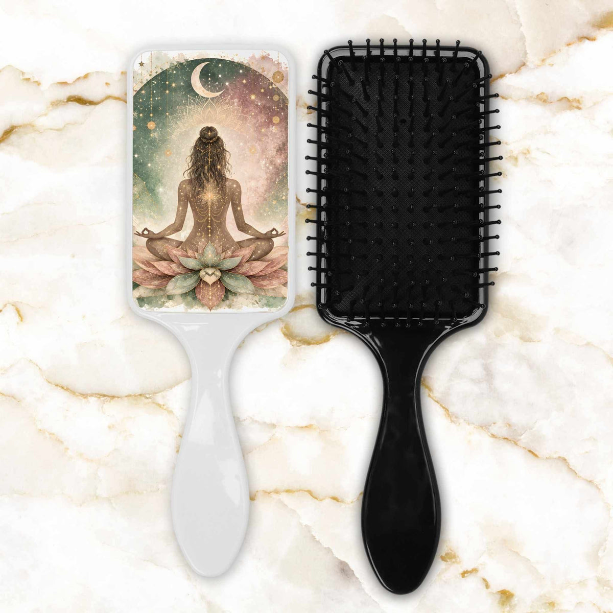 Brosse à cheveux - Zen rose