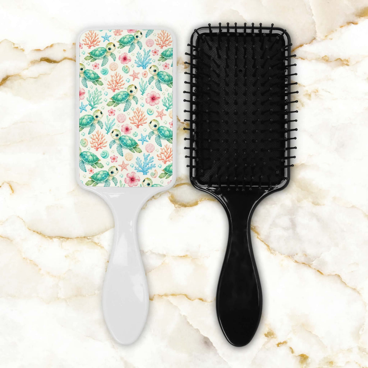 Brosse à cheveux - Petite tortue