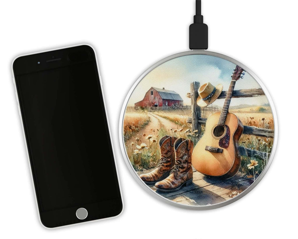 Chargeur sans fil - Guitare et botte