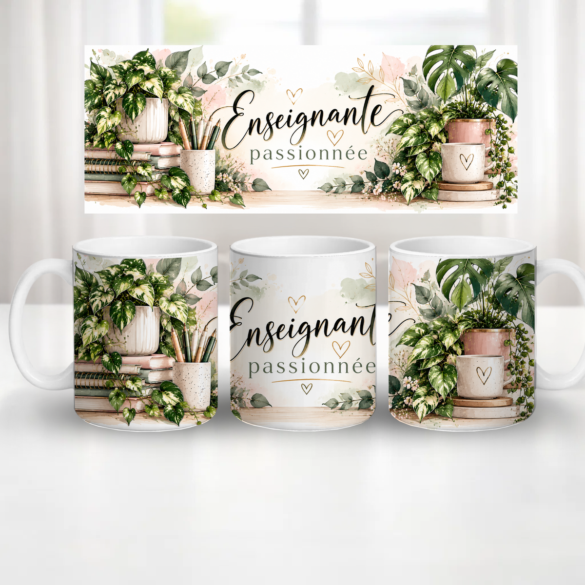 Tasse - Enseignante passionnée (11 oz)