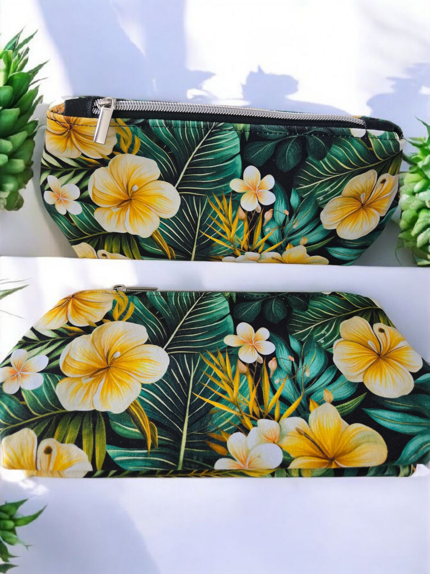 Étui - Fleur Jaune - Par Créations Frenchies