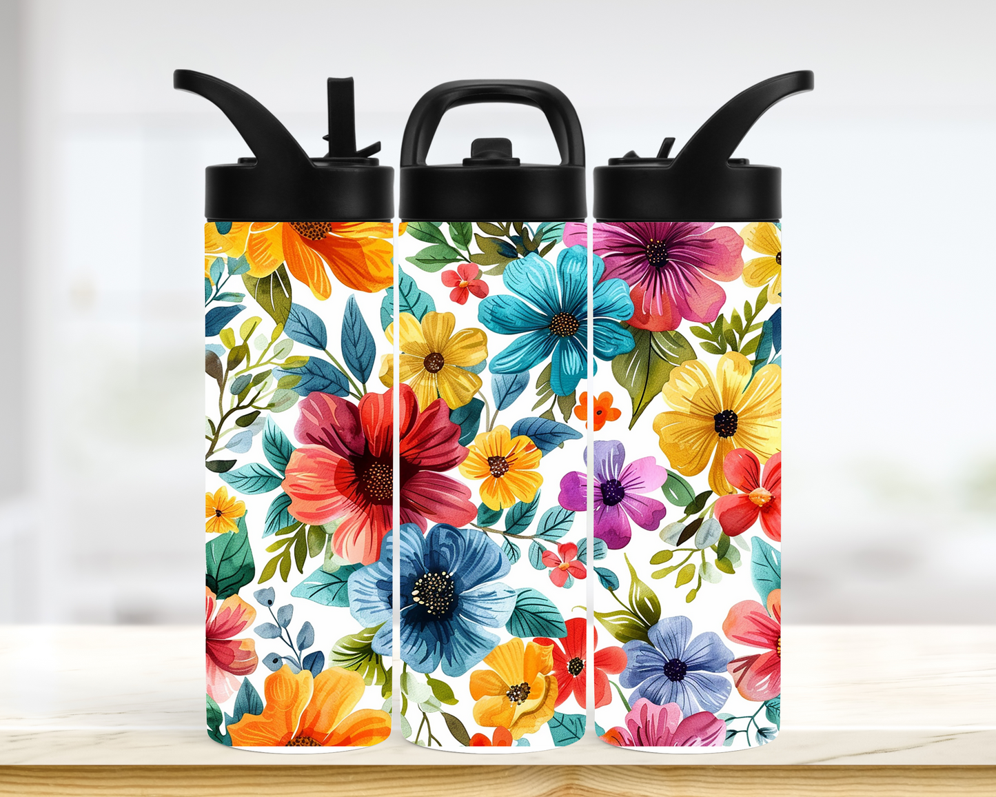 Tumbler - Jolies Fleurs