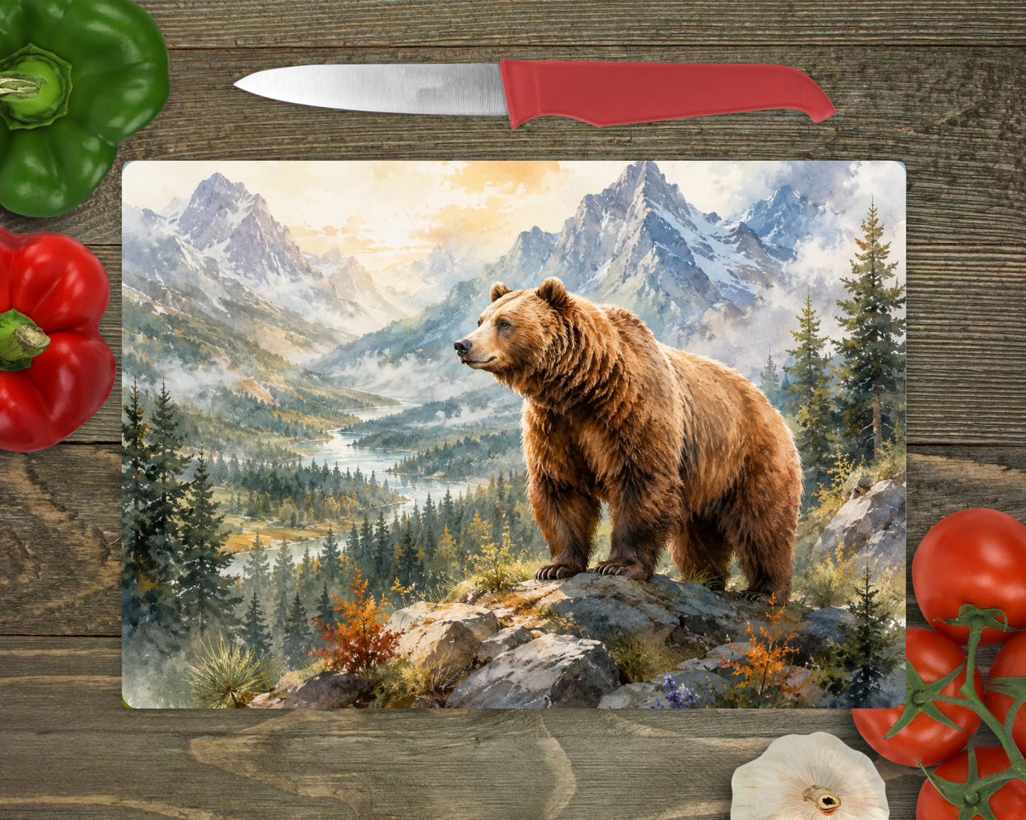 Planche de service - Ours
