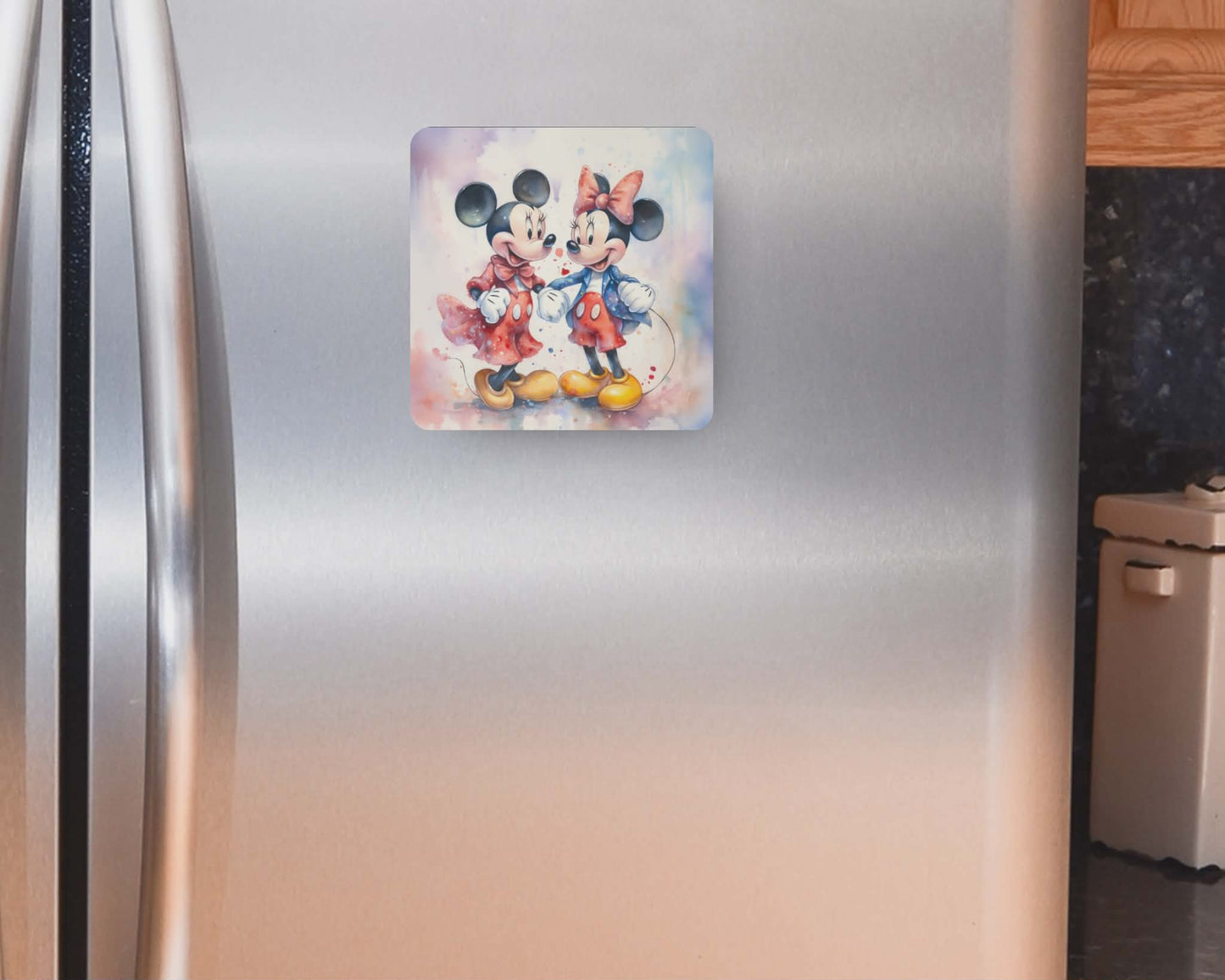 Aimant 3 po x 3 po - Souris