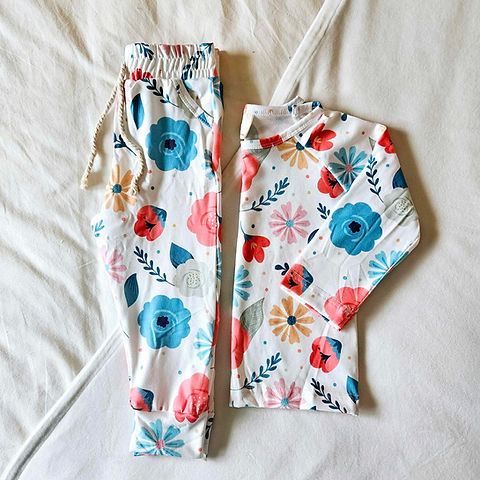 Pyjamas Fleurale 2 pièces 4T