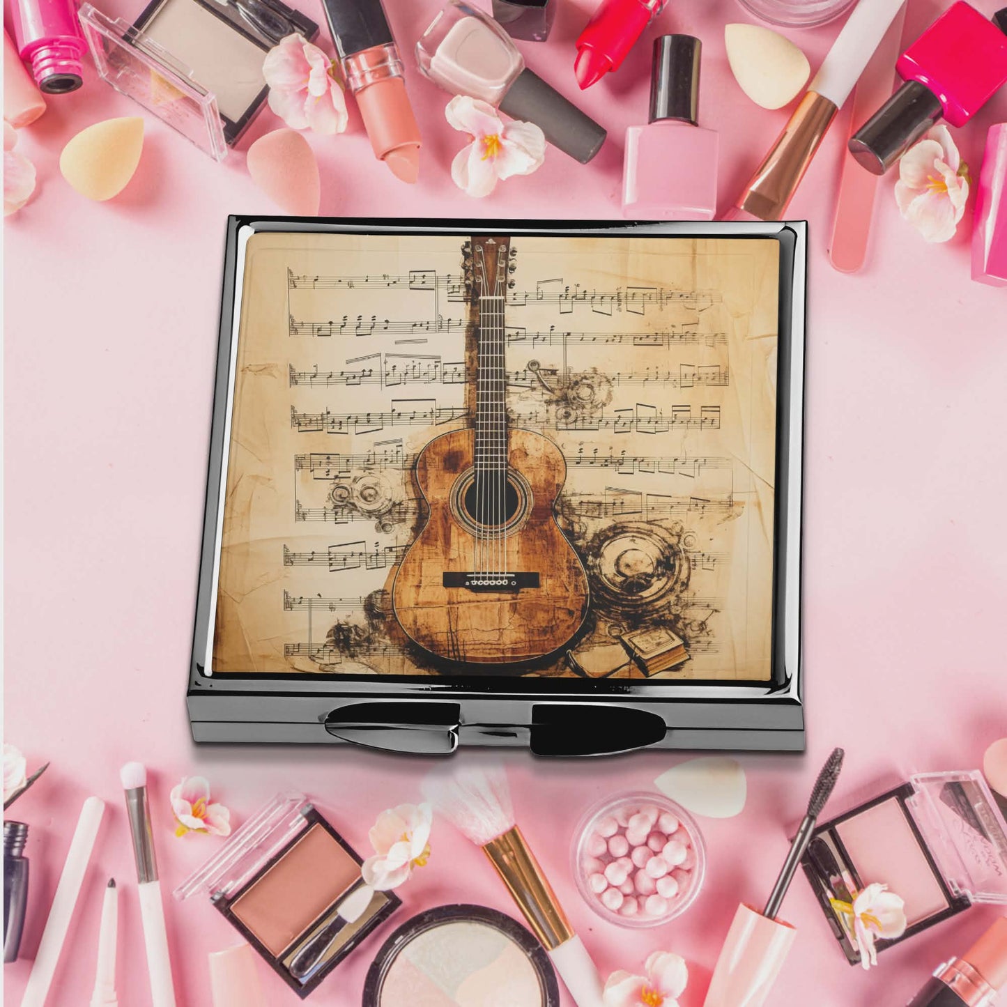 Miroir de poche - Guitare