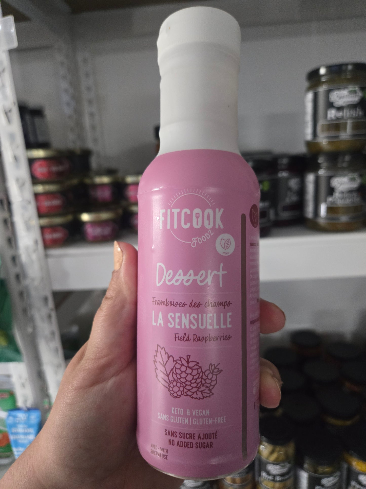 Sauce FitCook - Framboises des champs