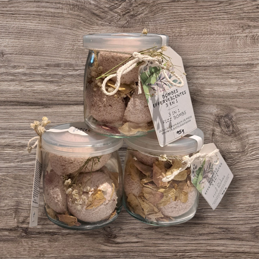 Bombe effervescentes 3 en 1 -beauty eco