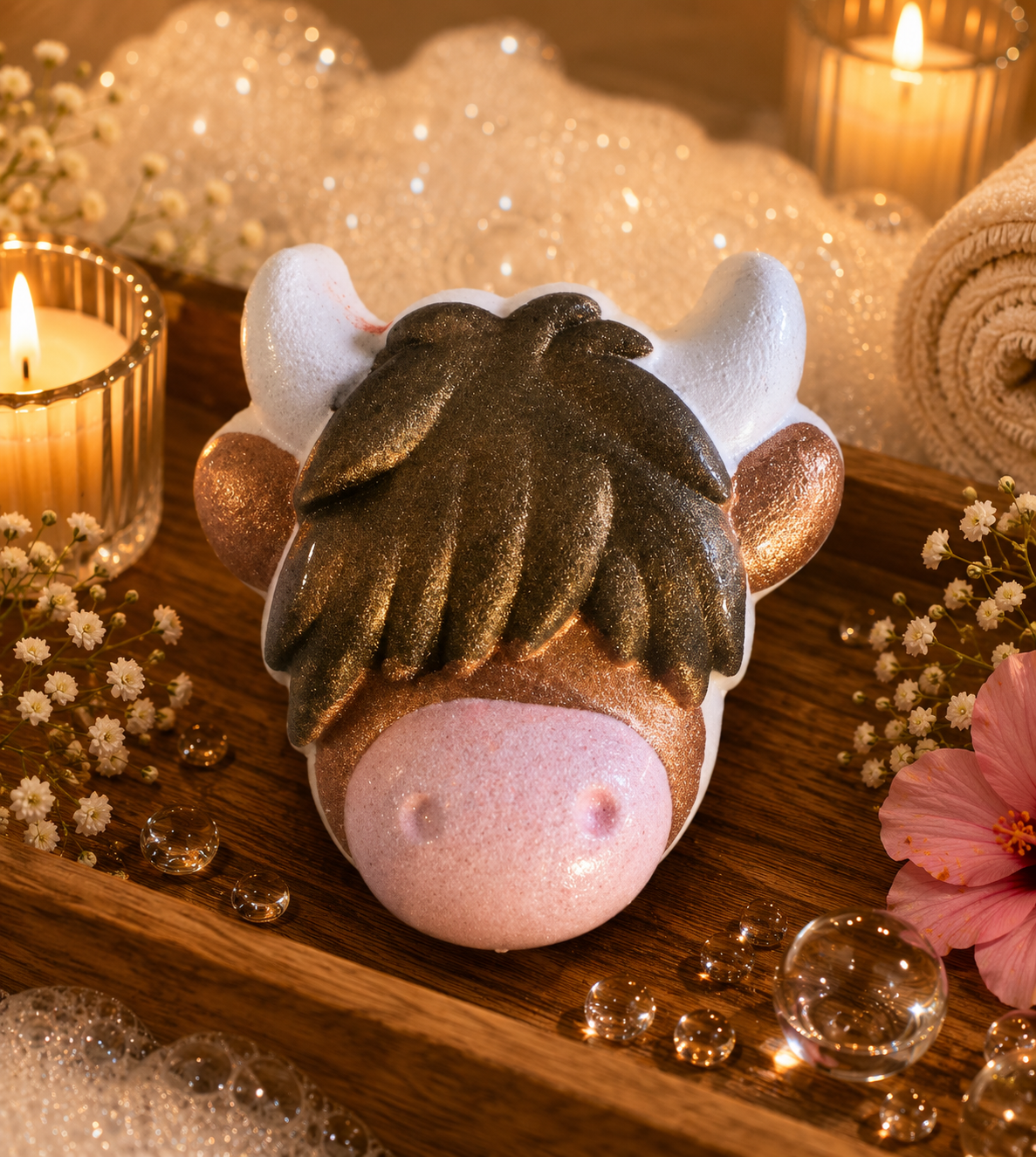 Bombe de bain - Vache Highland