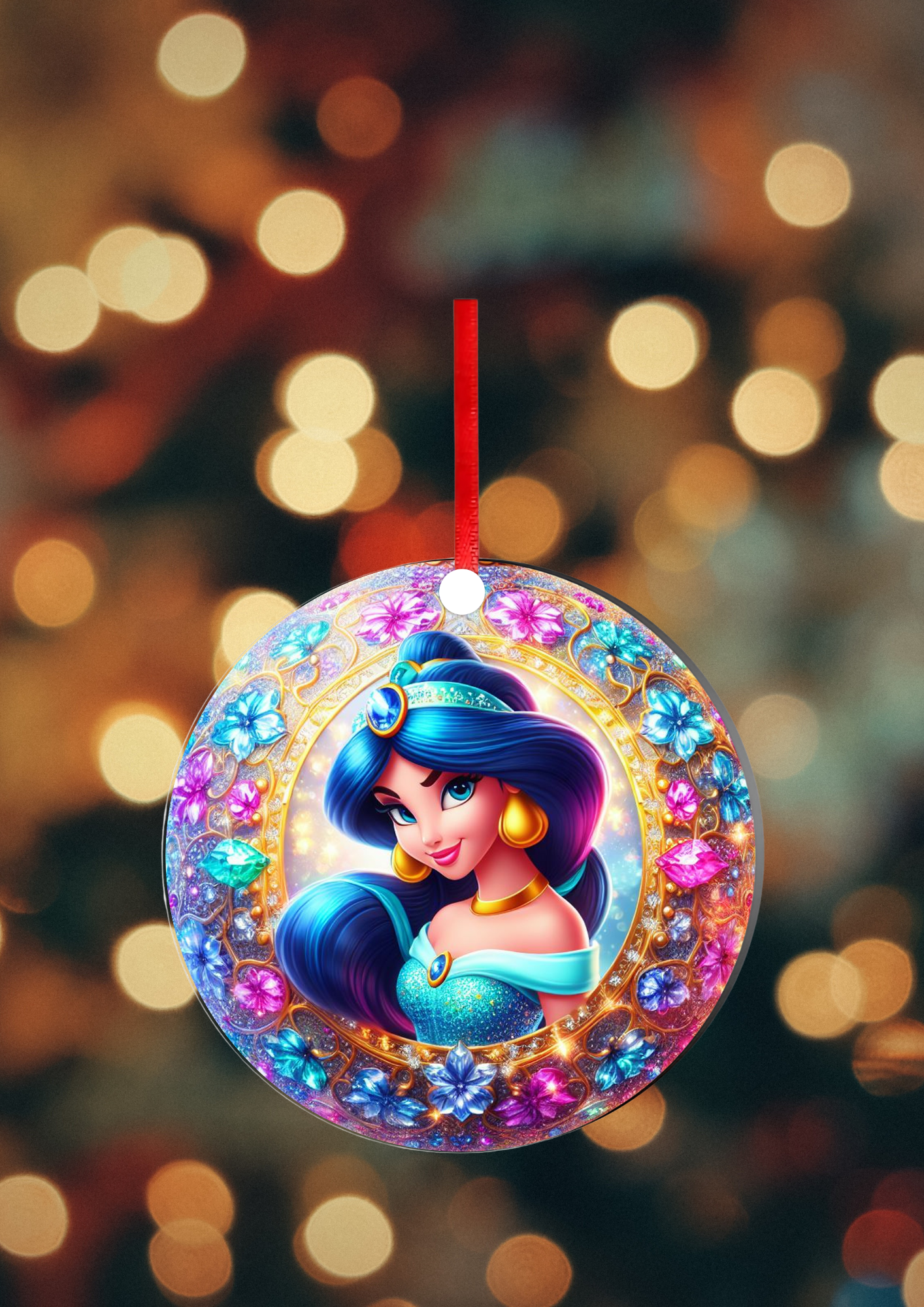 Boules de Noël  - Princesse
