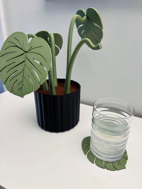 Ensemble décoratif de 5 sous-verres en impression 3D
