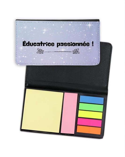 Étui à post-it - Éducatrice