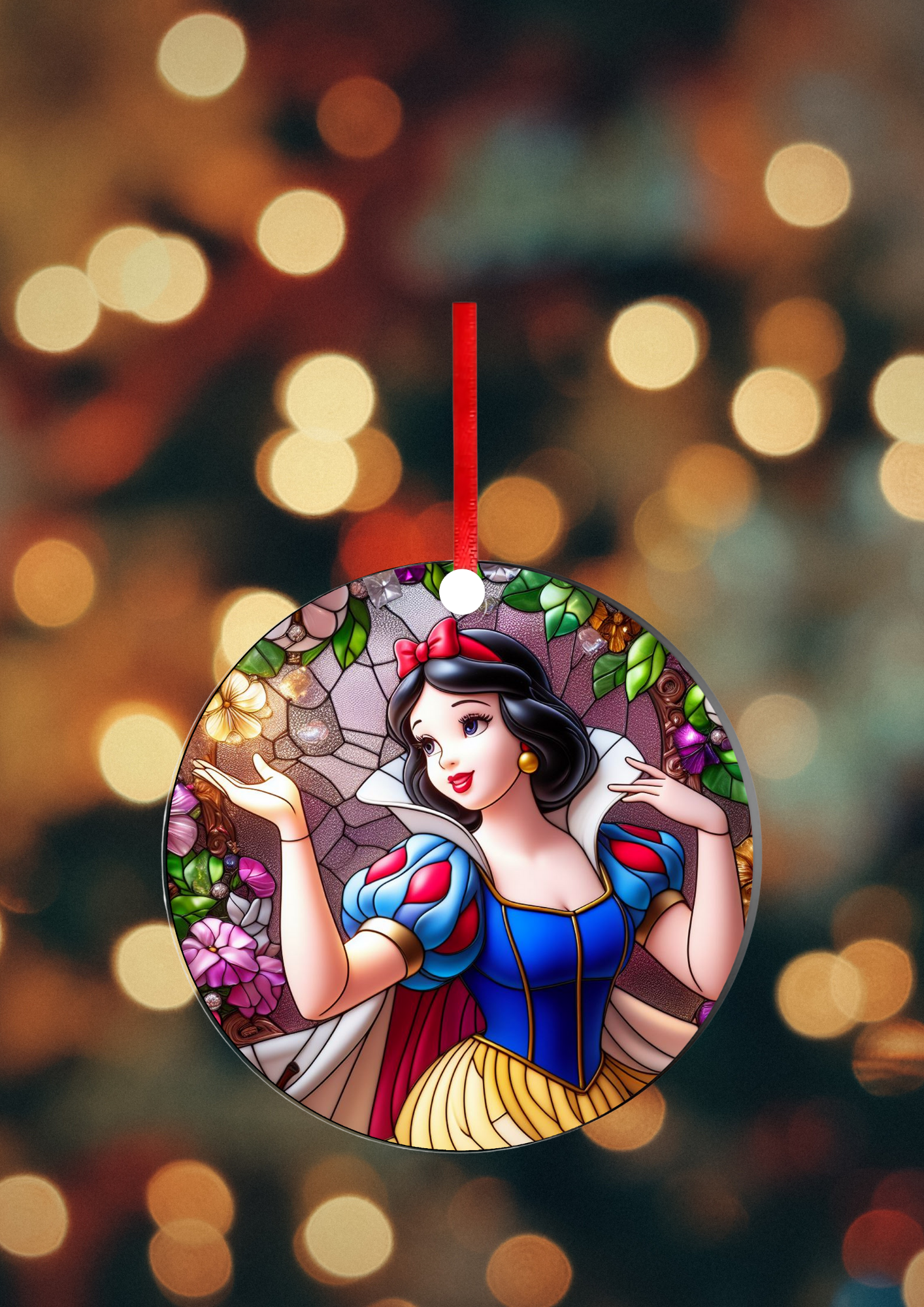 Boules de Noël  - Princesse