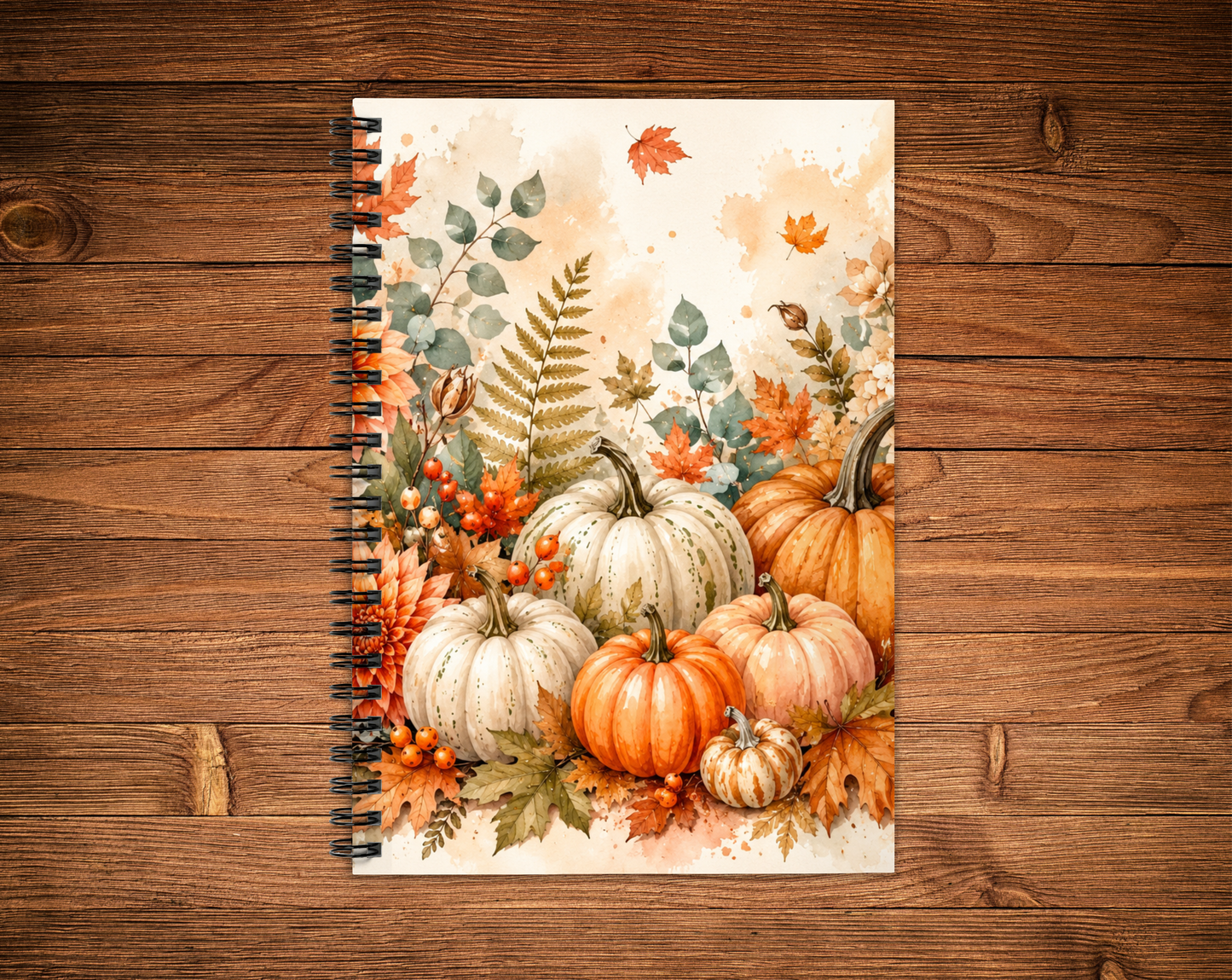 Cahier de notes - Citrouilles