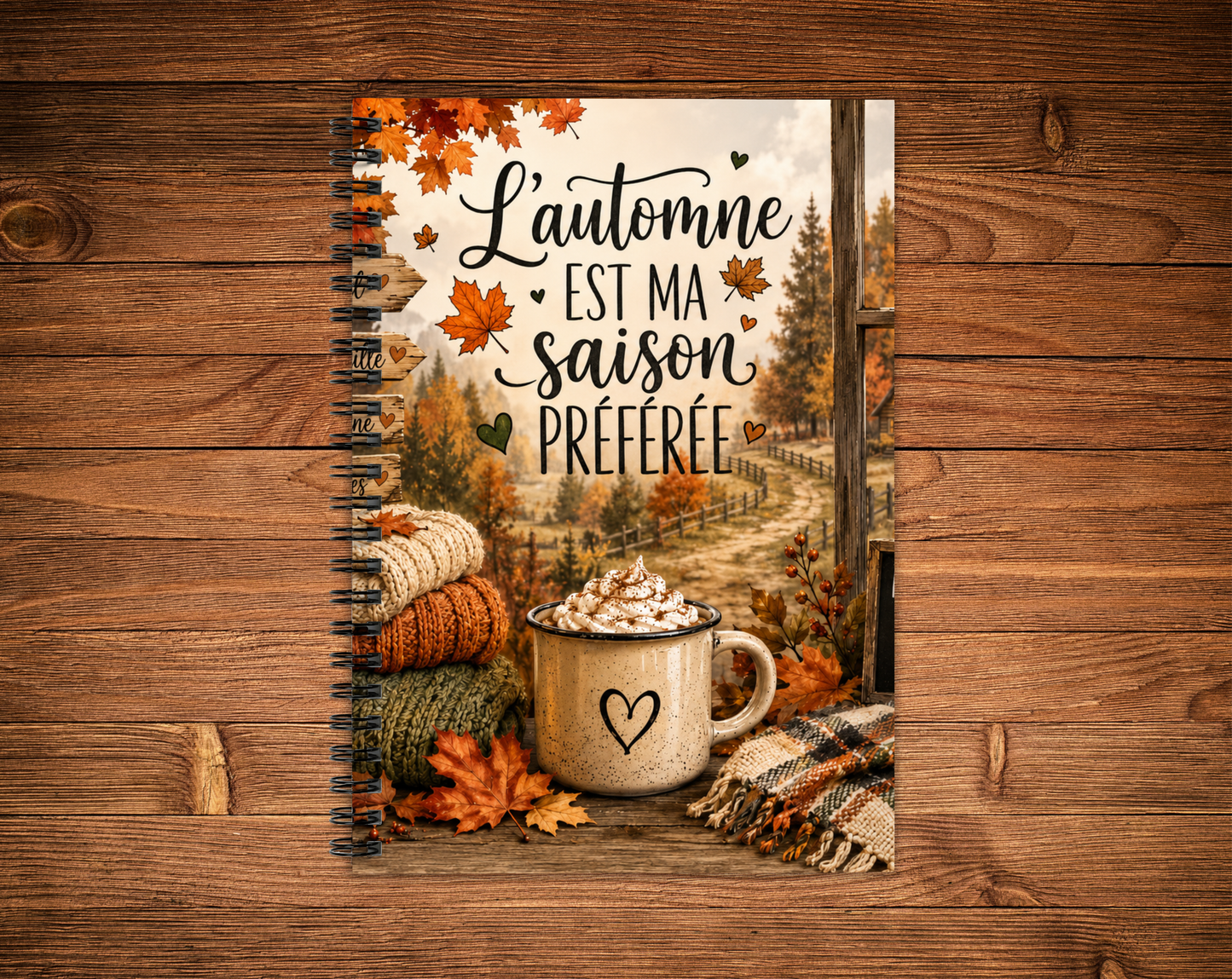 Cahier de notes - Saison Préférée