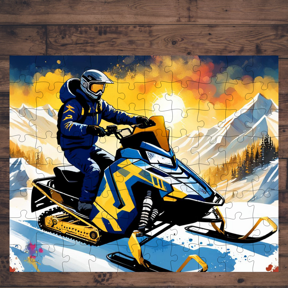 đ§© Casse-tĂȘte sublimĂ© - Motoneige