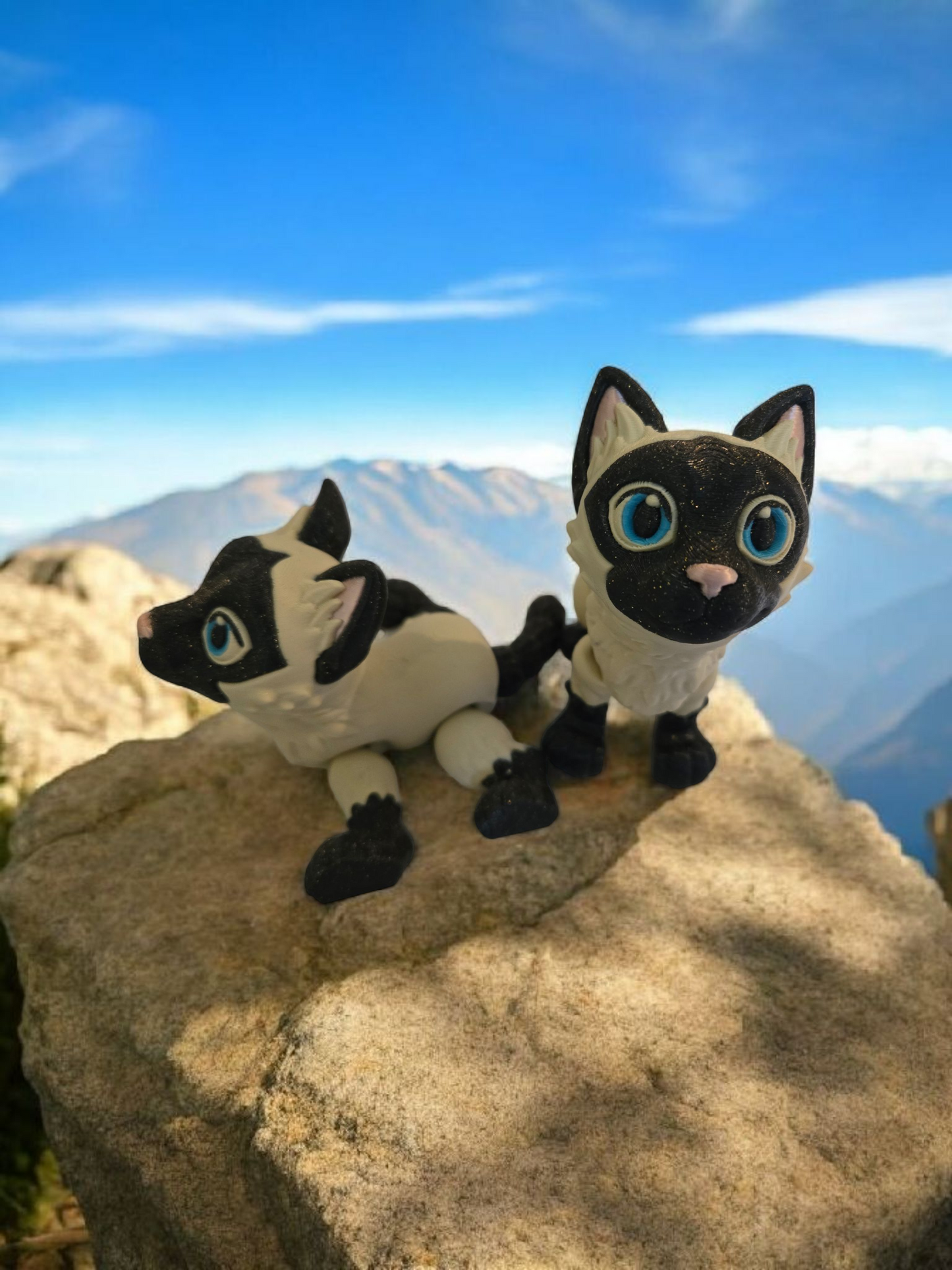 Chat sensoriel articulé - Printopia