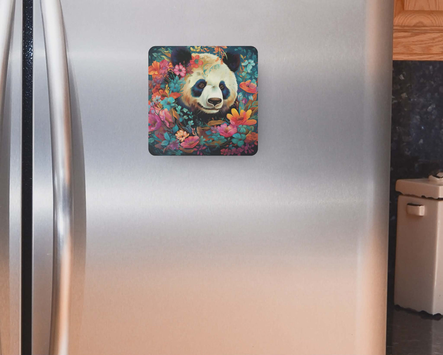 Aimant 3 po x 3 po - Panda