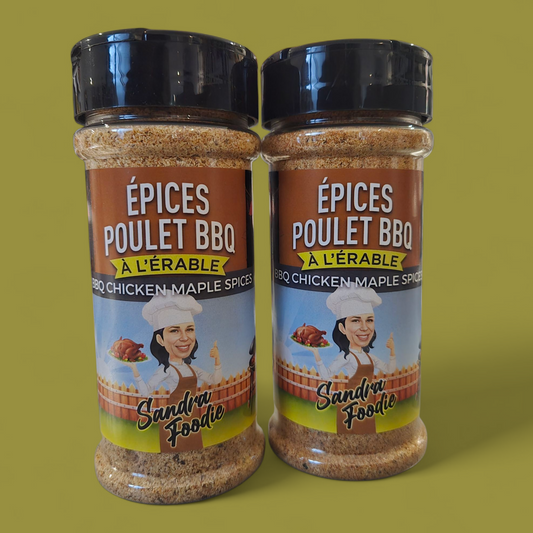 Épices poulet Bbq par Sandra Foodie
