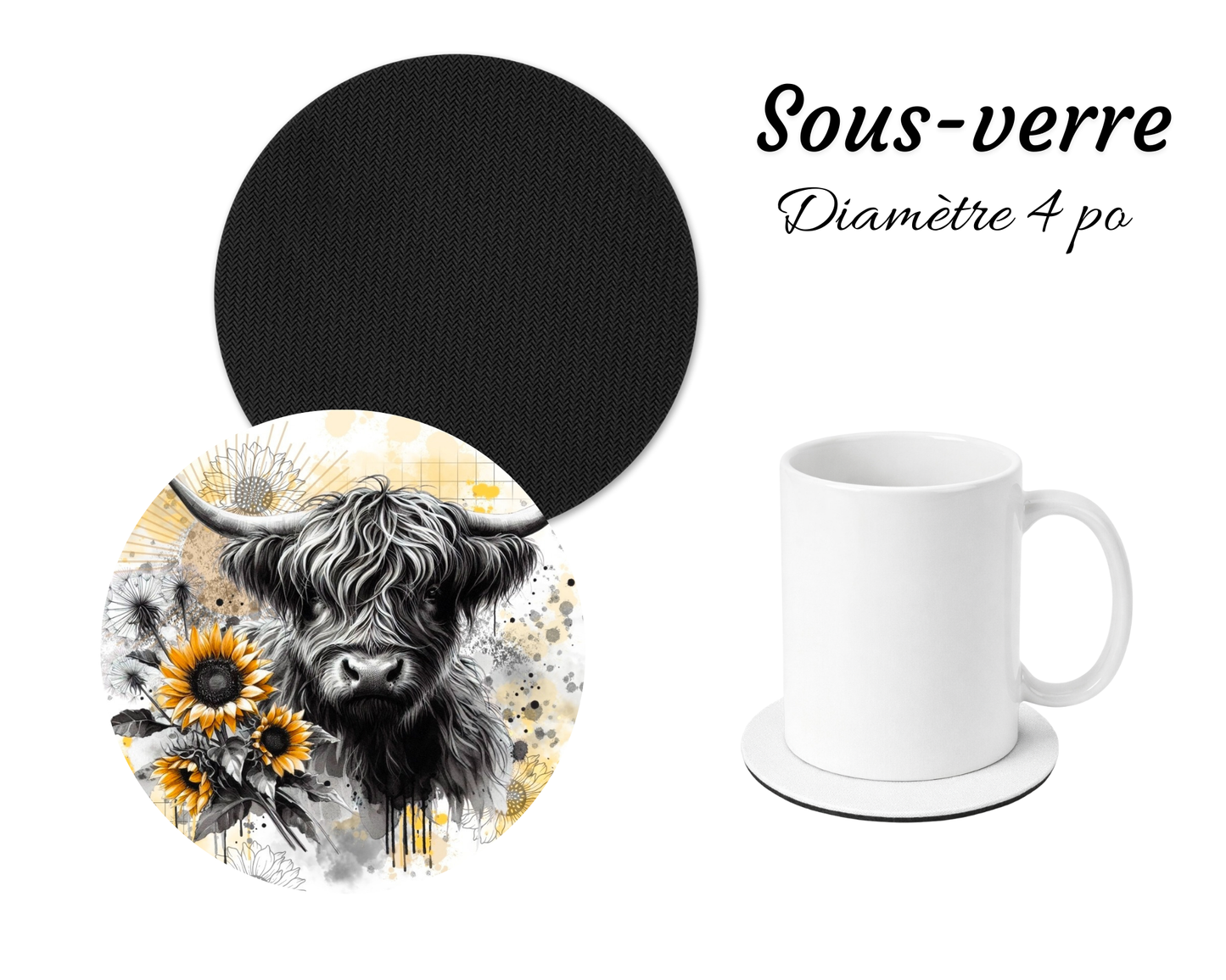 Sous-verre - Highland 2