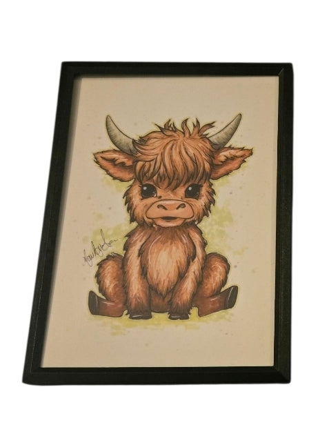 Cadre avec image du dessin