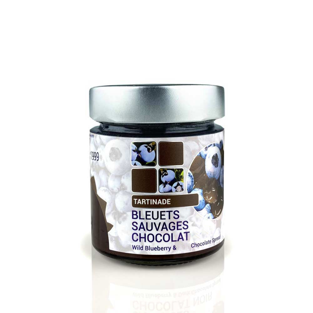 Tartinade - Bleuet chocolat noir