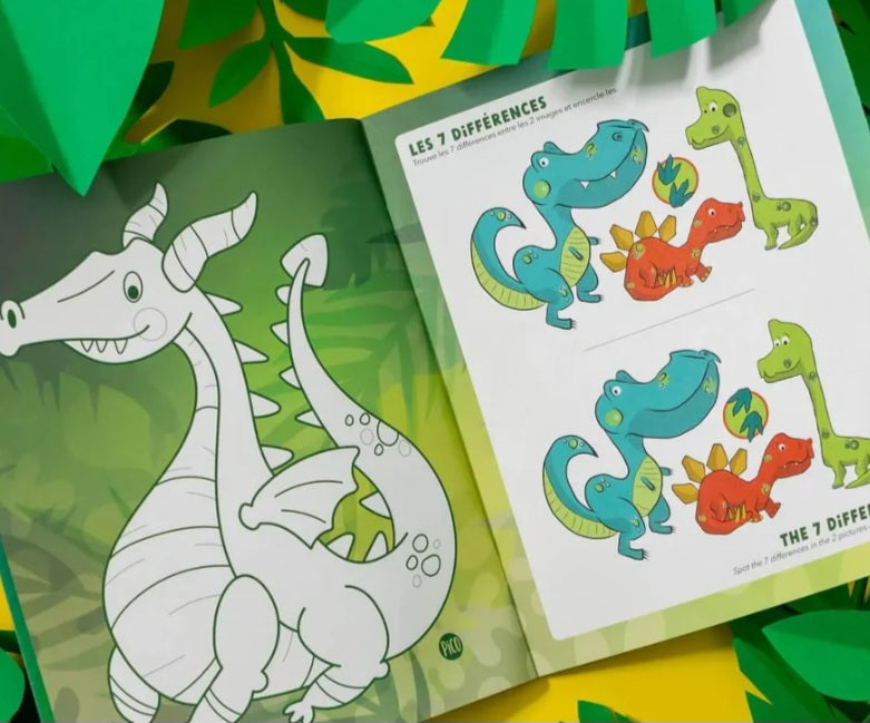 Livre a colorier et a jouer -Pico