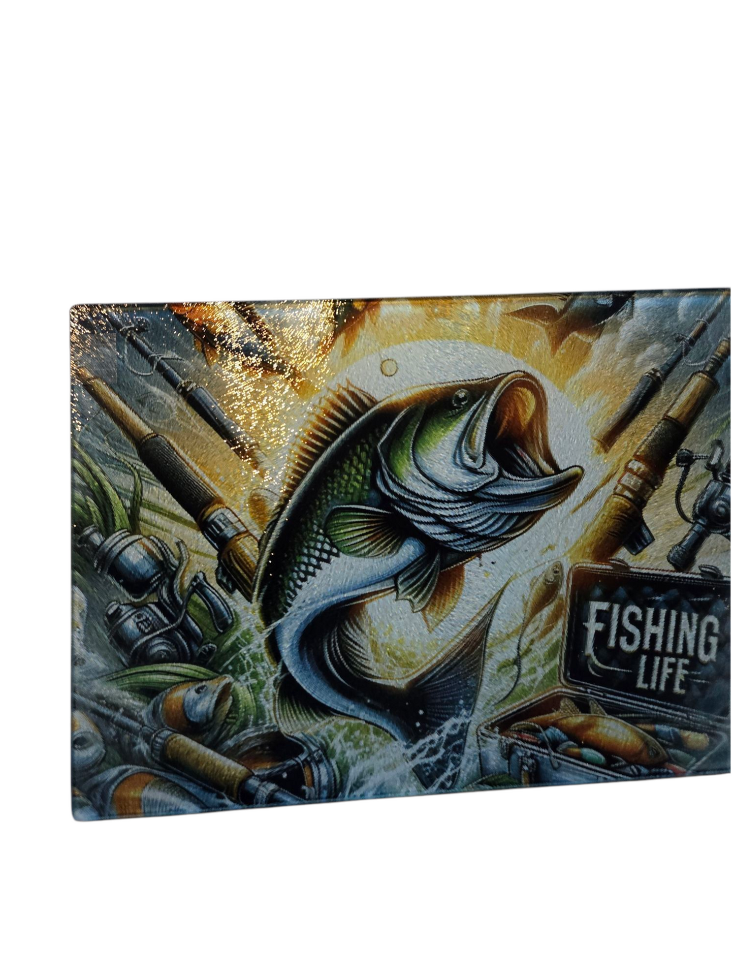 Planche en vitre - Pêche