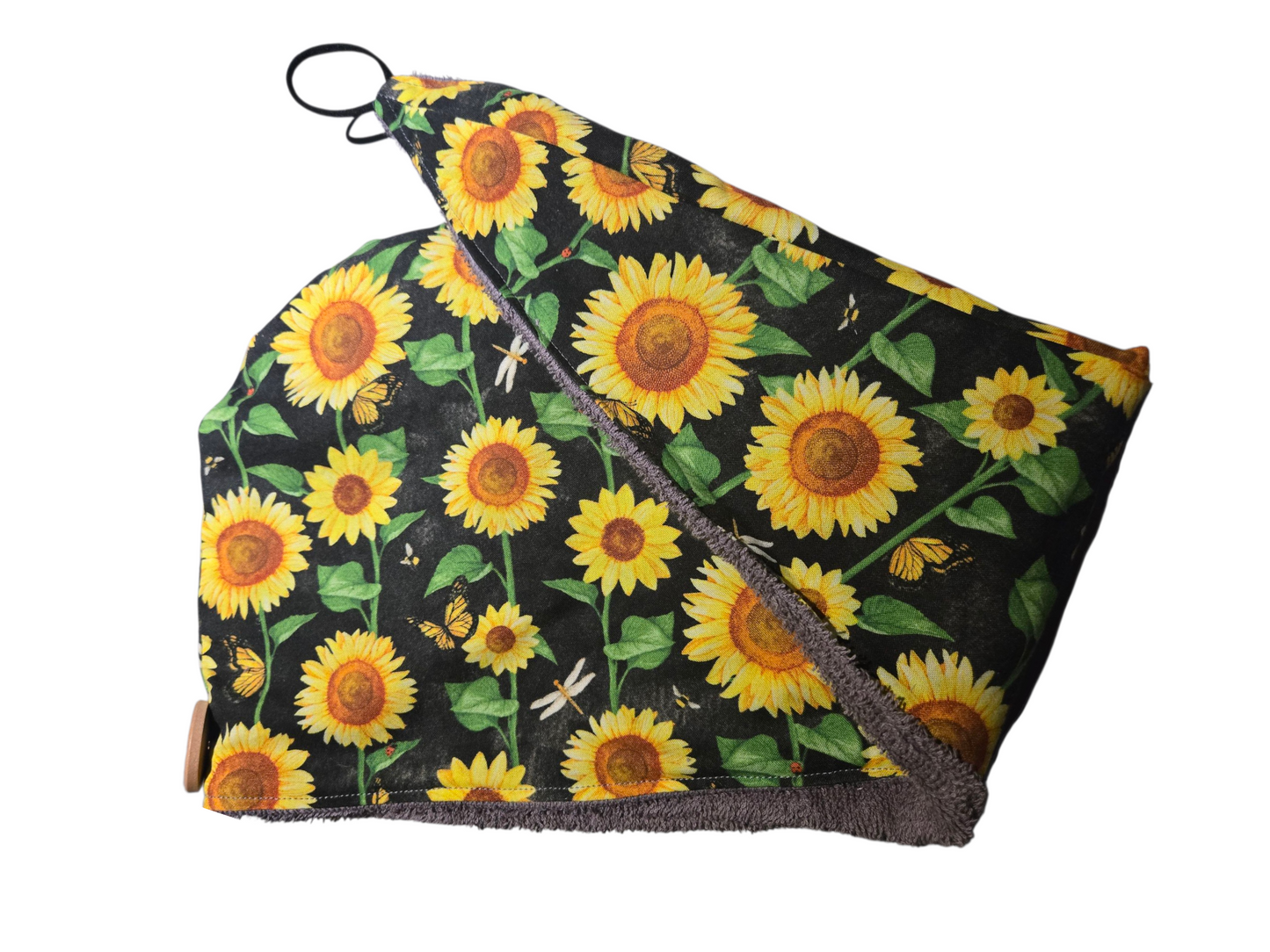 Serviette à cheveux- Tournesol